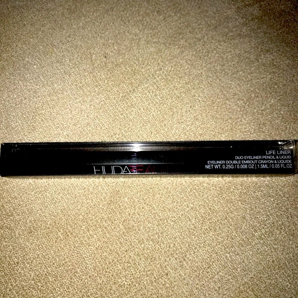 Huda Beauty Duo Eyeliner Pencil & Liquid Brand New - Picture 1 of 3
